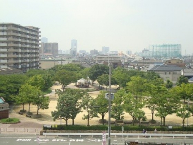 居室ベランダからの眺め