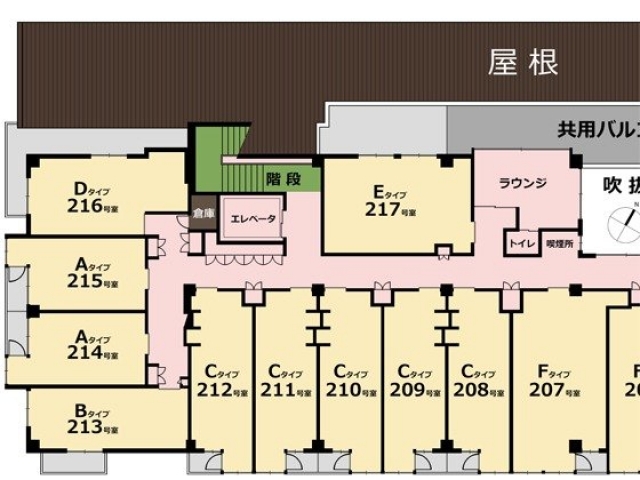 2階平面図